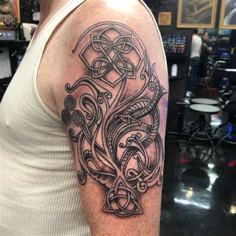 celtic tattoo for men|irish tribal tattoos for men.